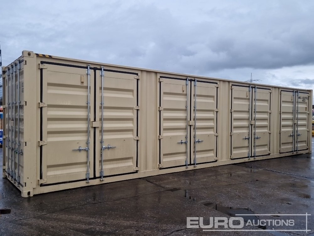 2025 40' HQ Container, One Side 4 Doors, One End Door - Contenedor marítimo: foto 1 2025 40' HQ Container, One Side 4 Doors, One End Door - Contenedor marítimo: foto 1