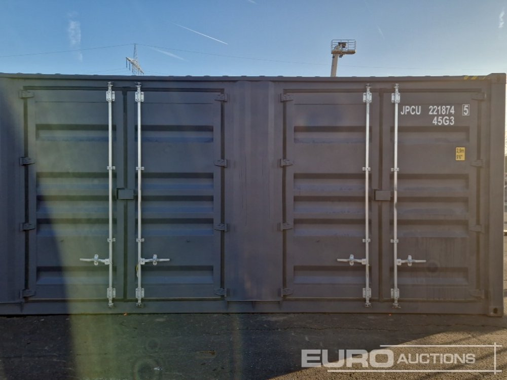 2025 40' HQ Container, One Side 4 Doors, One End Door, Lock Box, Side Forklift Pockets - Contenedor marítimo: foto 3 2025 40' HQ Container, One Side 4 Doors, One End Door, Lock Box, Side Forklift Pockets - Contenedor marítimo: foto 3