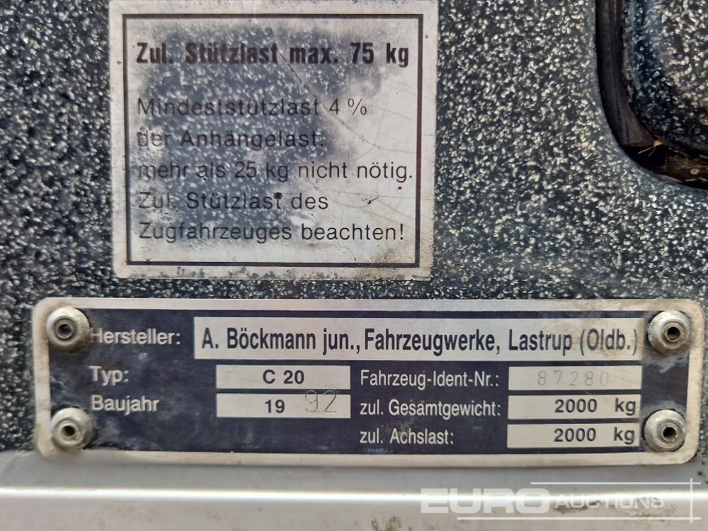 Remolque para caballos Böckmann C20: foto 20