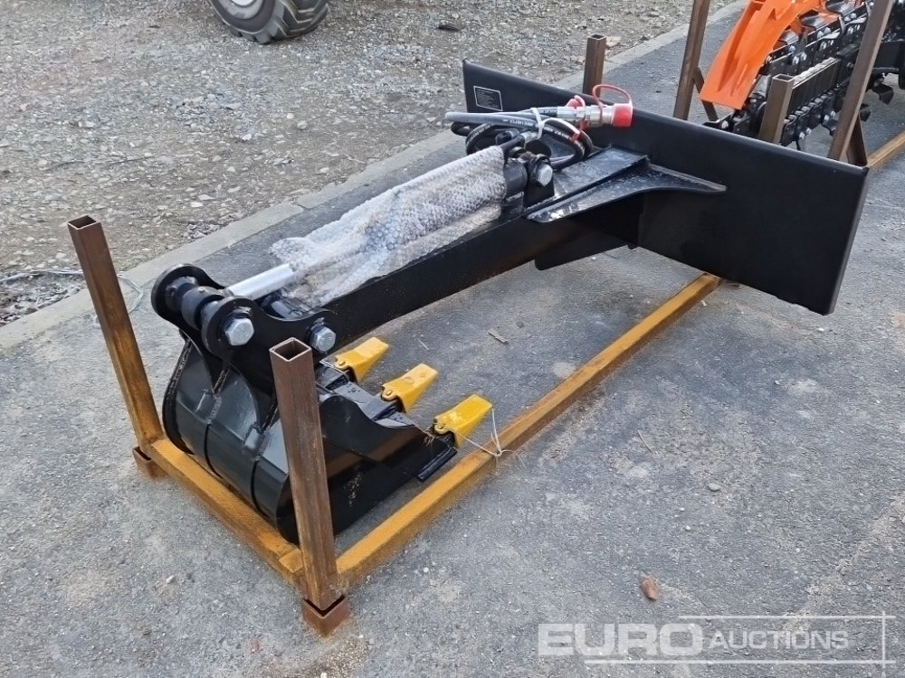 Unused 2025 GIYI Backhoe to suit Skidsteer Loader - Equipo de manutención: foto 1 Unused 2025 GIYI Backhoe to suit Skidsteer Loader - Equipo de manutención: foto 1