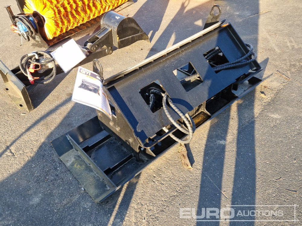 Unused 2025 GIYI Plate Compactor to suit Skidsteer Loader - Equipo de manutención: foto 3 Unused 2025 GIYI Plate Compactor to suit Skidsteer Loader - Equipo de manutención: foto 3