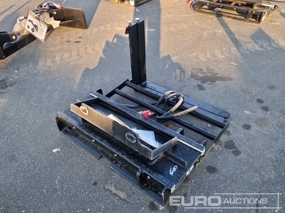 Unused 2025 GIYI Side Shift Fork to suit Skidsteer Loader - Equipo de manutención: foto 2 Unused 2025 GIYI Side Shift Fork to suit Skidsteer Loader - Equipo de manutención: foto 2