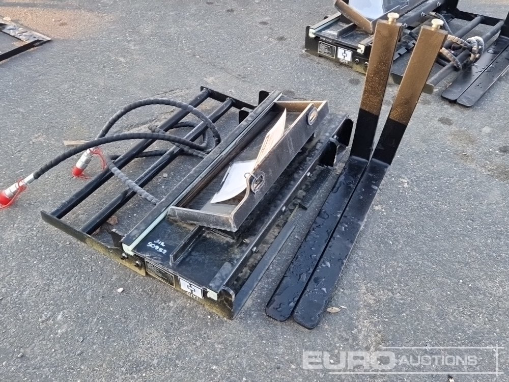 Unused 2025 GIYI Side Shift Fork to suit Skidsteer Loader - Equipo de manutención: foto 3 Unused 2025 GIYI Side Shift Fork to suit Skidsteer Loader - Equipo de manutención: foto 3