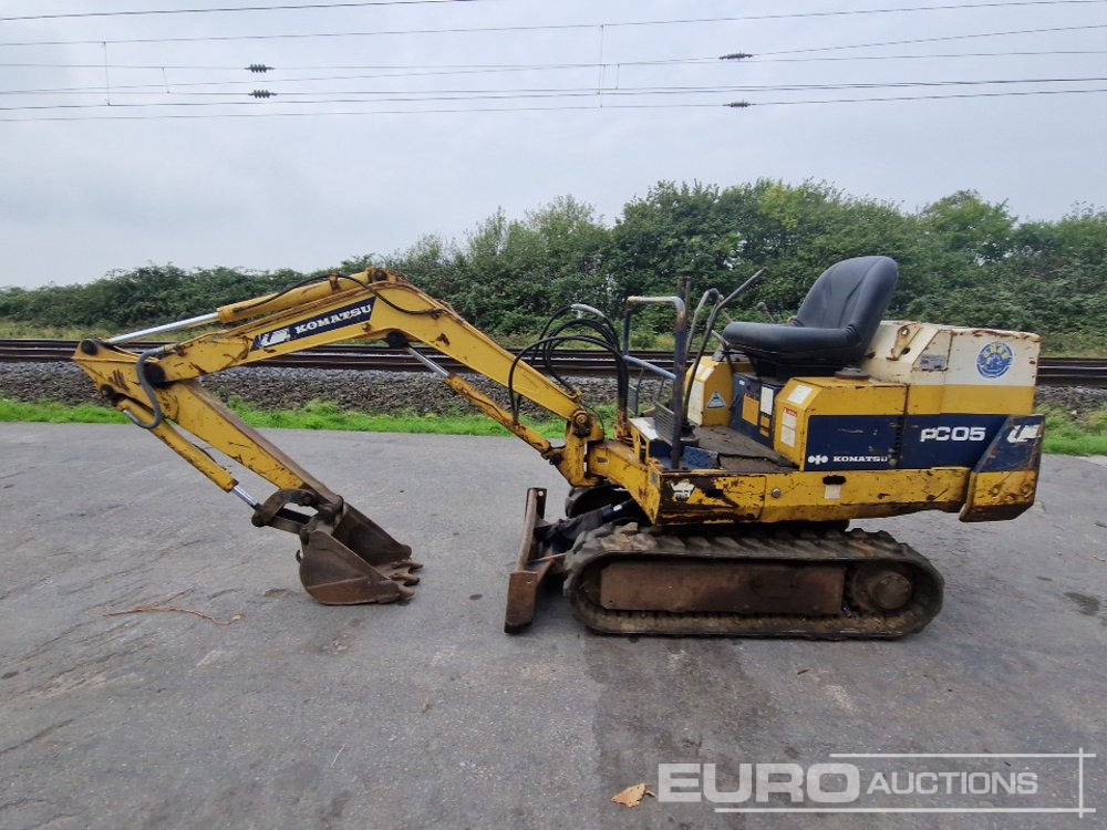 Komatsu PC05-6 - Miniexcavadora: foto 2 Komatsu PC05-6 - Miniexcavadora: foto 2
