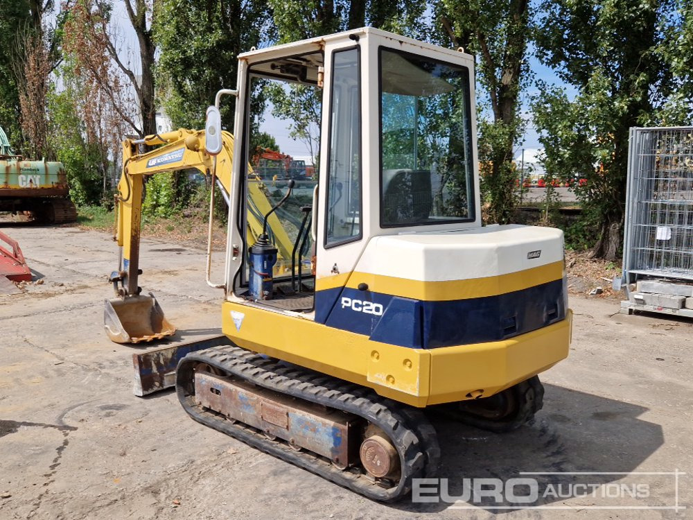 Komatsu PC20-6 - Miniexcavadora: foto 3 Komatsu PC20-6 - Miniexcavadora: foto 3