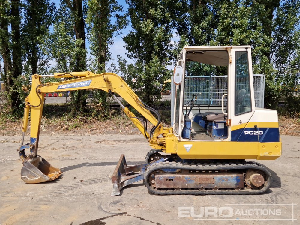 Komatsu PC20-6 - Miniexcavadora: foto 2 Komatsu PC20-6 - Miniexcavadora: foto 2