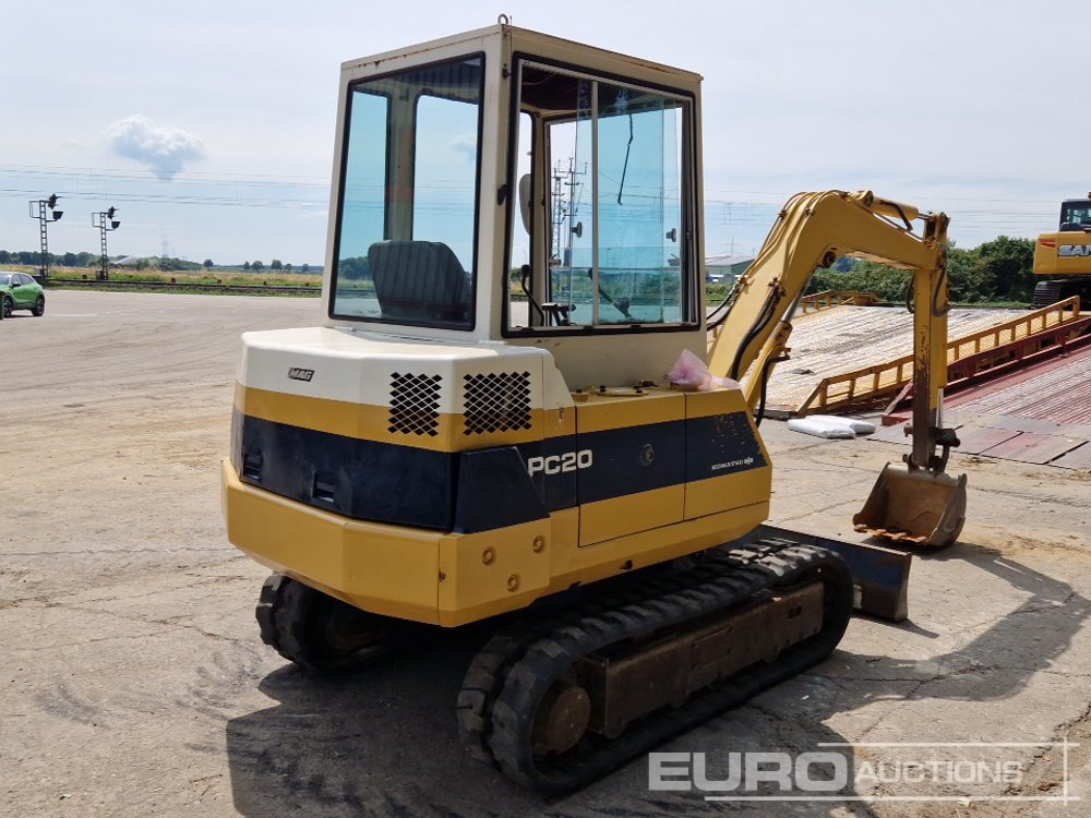 Komatsu PC20-6 - Miniexcavadora: foto 5 Komatsu PC20-6 - Miniexcavadora: foto 5