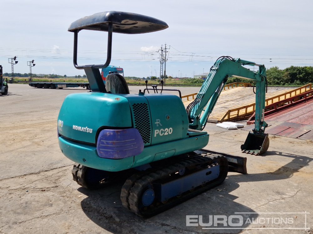 Komatsu PC20-7 - Miniexcavadora: foto 5 Komatsu PC20-7 - Miniexcavadora: foto 5