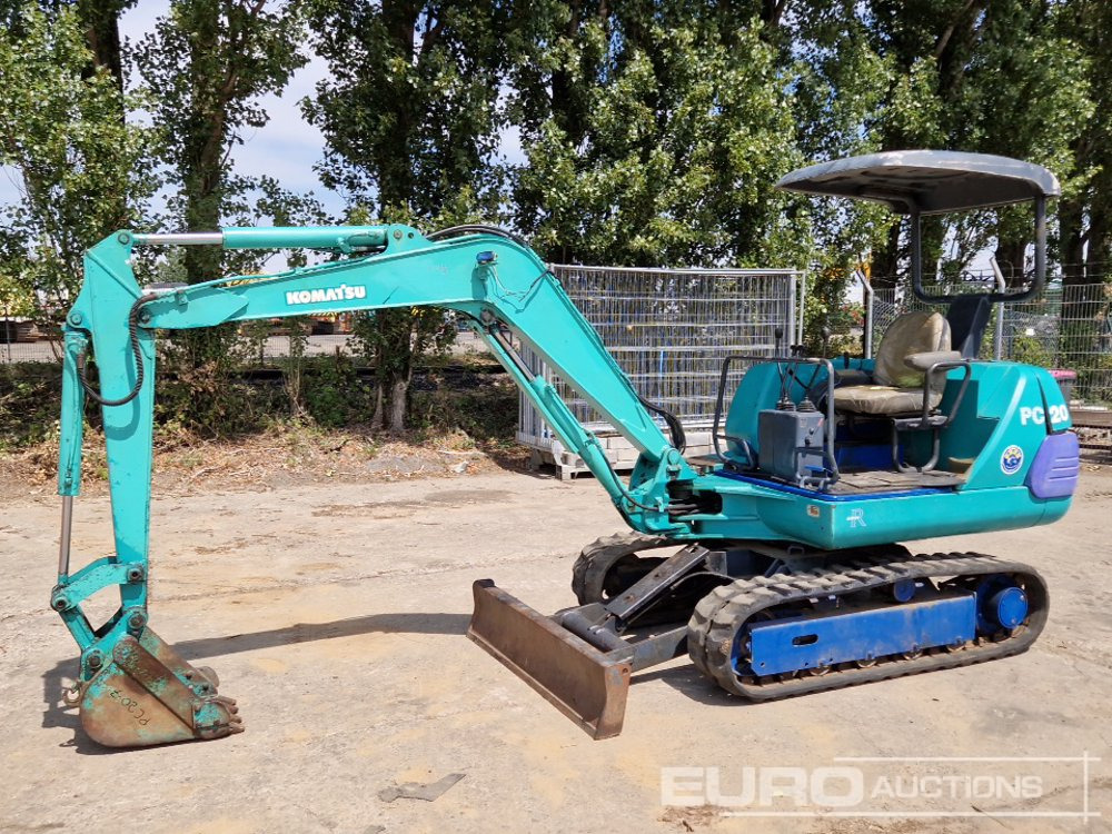 Komatsu PC20-7 - Miniexcavadora: foto 1 Komatsu PC20-7 - Miniexcavadora: foto 1