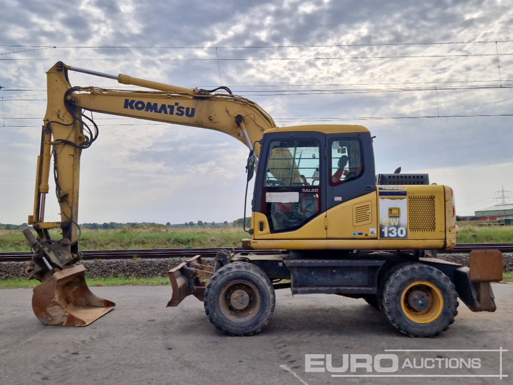 Komatsu PW130-7K - Excavadora de ruedas: foto 2 Komatsu PW130-7K - Excavadora de ruedas: foto 2