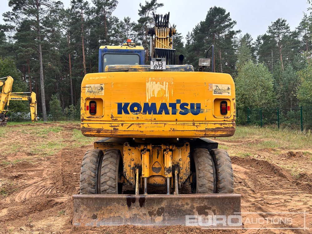 Komatsu PW160ES-7K - Excavadora de ruedas: foto 4 Komatsu PW160ES-7K - Excavadora de ruedas: foto 4