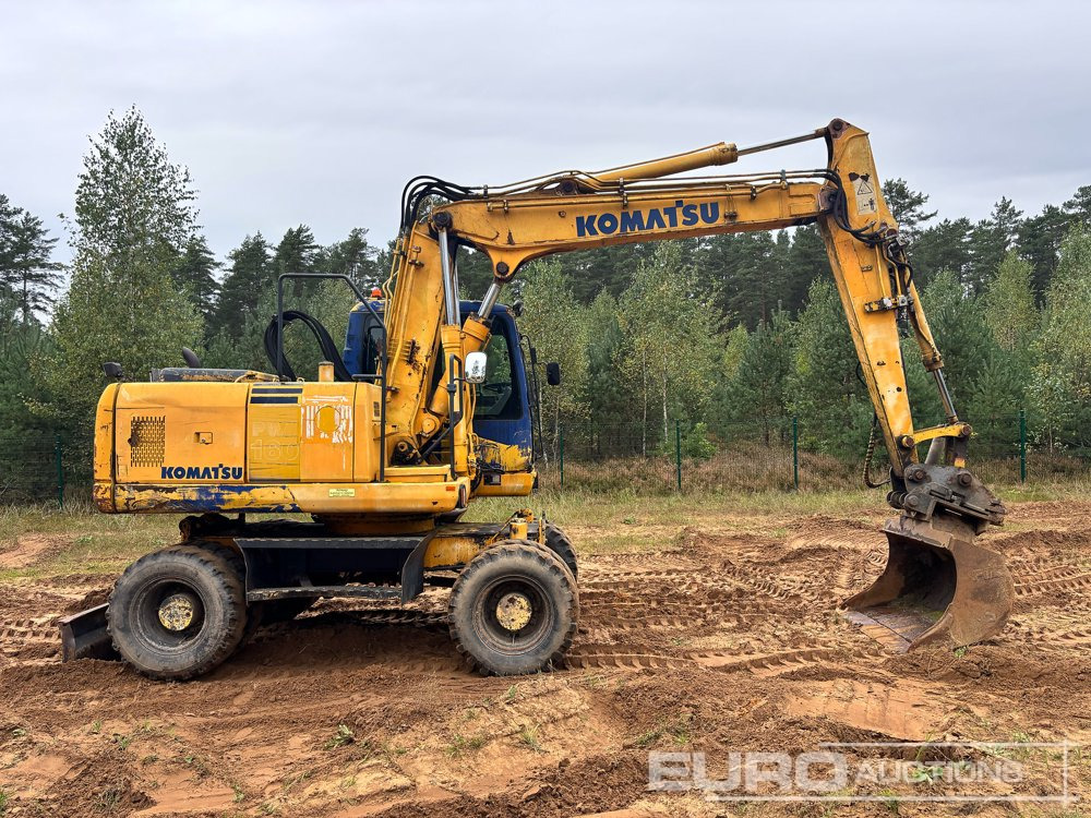 Komatsu PW160ES-7K - Excavadora de ruedas: foto 5 Komatsu PW160ES-7K - Excavadora de ruedas: foto 5