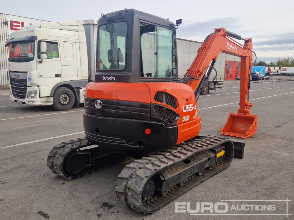 Kubota U55-4 - Miniexcavadora: foto 5 Kubota U55-4 - Miniexcavadora: foto 5