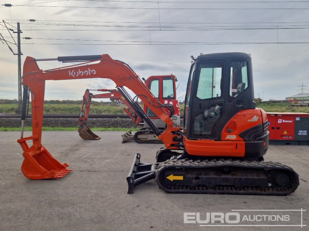 Kubota U55-4 - Miniexcavadora: foto 2 Kubota U55-4 - Miniexcavadora: foto 2