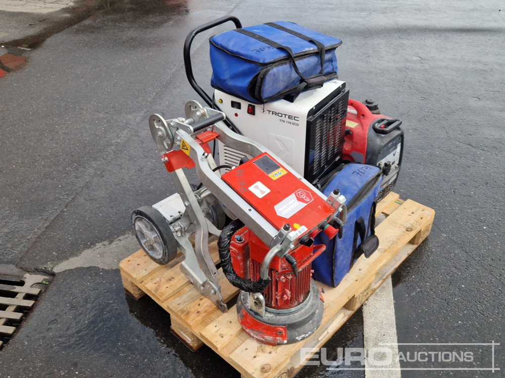 Pallet Of Ground Scraper, Dehumidifier, Portable Generator, Paint Spray Accessoires - Equipo de construcción: foto 4 Pallet Of Ground Scraper, Dehumidifier, Portable Generator, Paint Spray Accessoires - Equipo de construcción: foto 4
