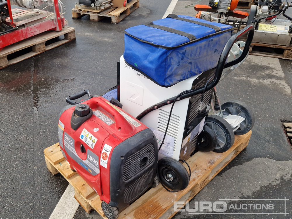 Pallet Of Ground Scraper, Dehumidifier, Portable Generator, Paint Spray Accessoires - Equipo de construcción: foto 2 Pallet Of Ground Scraper, Dehumidifier, Portable Generator, Paint Spray Accessoires - Equipo de construcción: foto 2