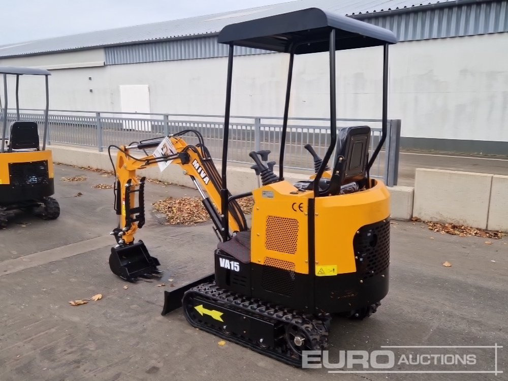 Unused 2025 Miva VA15 - Miniexcavadora: foto 3 Unused 2025 Miva VA15 - Miniexcavadora: foto 3