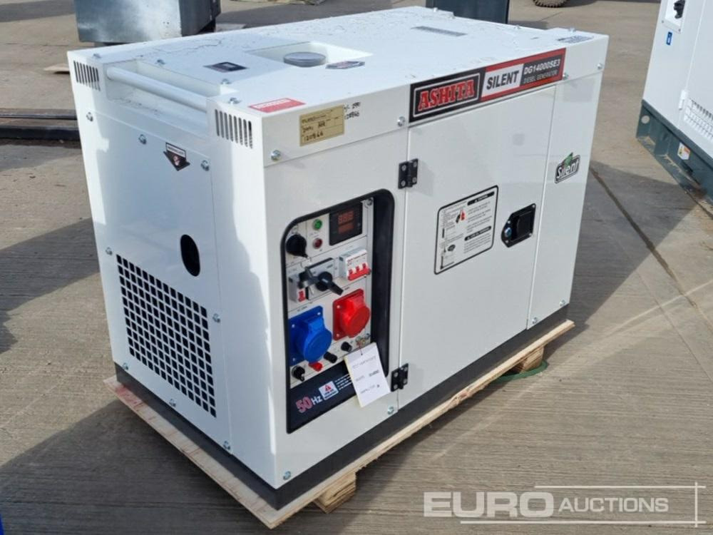 Unused Ashita Power DG14000SE3 10KVA - Generador industriale: foto 1 Unused Ashita Power DG14000SE3 10KVA - Generador industriale: foto 1