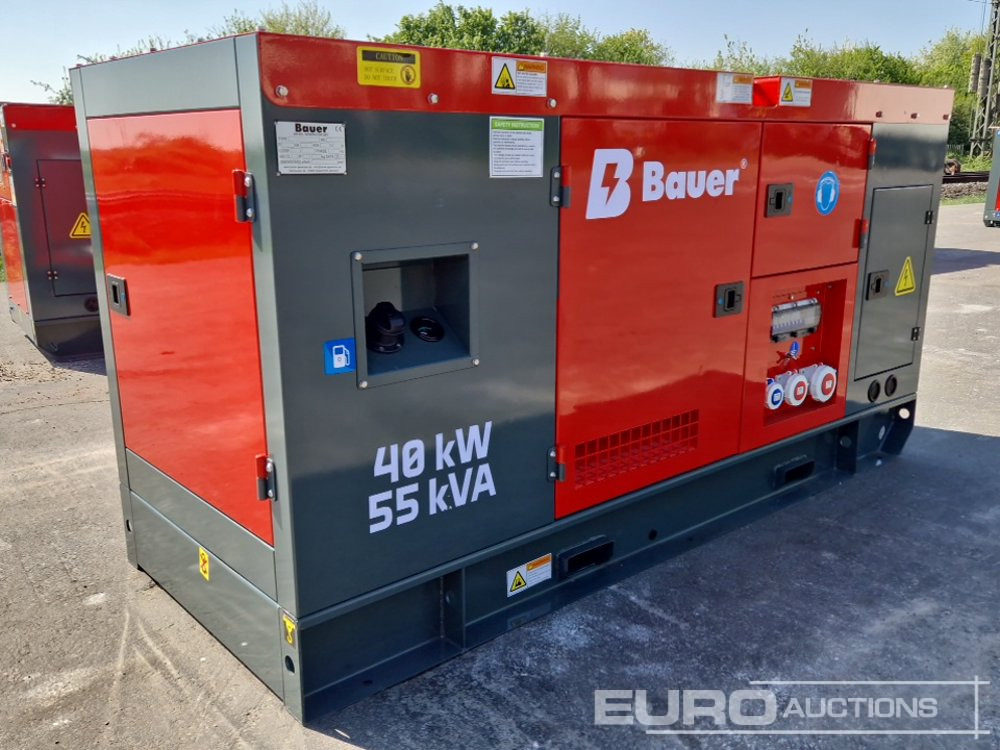 Unused Bauer GFS-40KW - Generador industriale: foto 4 Unused Bauer GFS-40KW - Generador industriale: foto 4