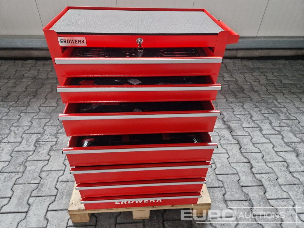 Unused ERDWERK ER7 Tool Cabinet, 7 Drawers, including Tools - Equipo de taller: foto 4 Unused ERDWERK ER7 Tool Cabinet, 7 Drawers, including Tools - Equipo de taller: foto 4