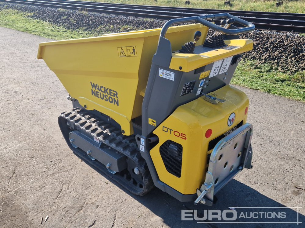 Unused Wacker Neuson DT05 - Dúmper de cadenas: foto 3 Unused Wacker Neuson DT05 - Dúmper de cadenas: foto 3