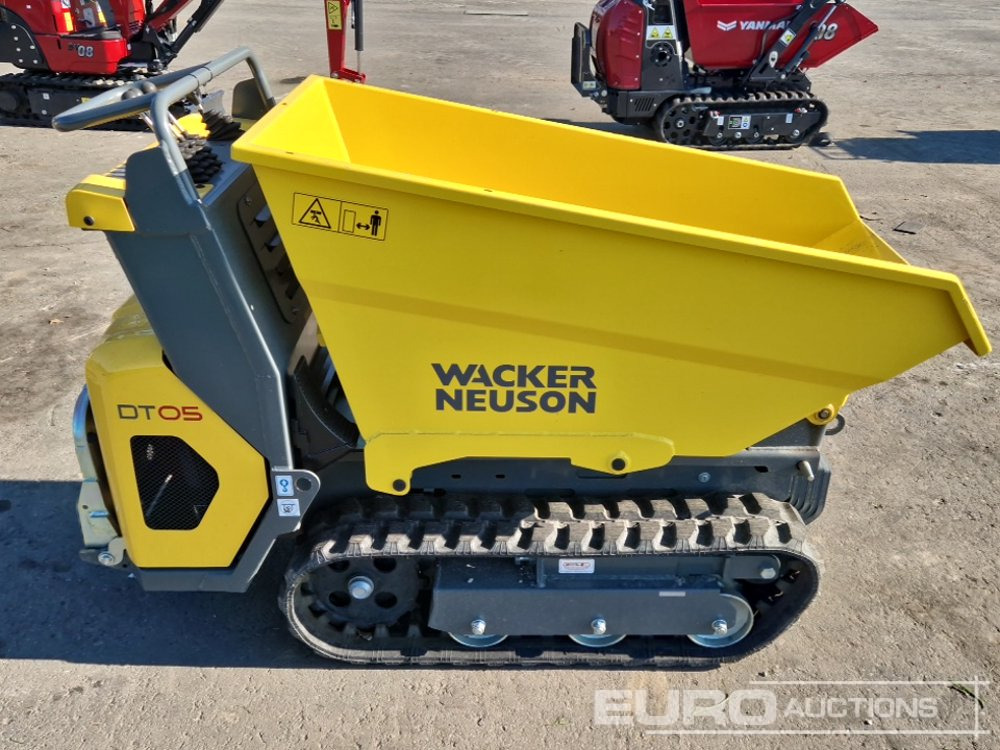 Unused Wacker Neuson DT05 - Dúmper de cadenas: foto 5 Unused Wacker Neuson DT05 - Dúmper de cadenas: foto 5