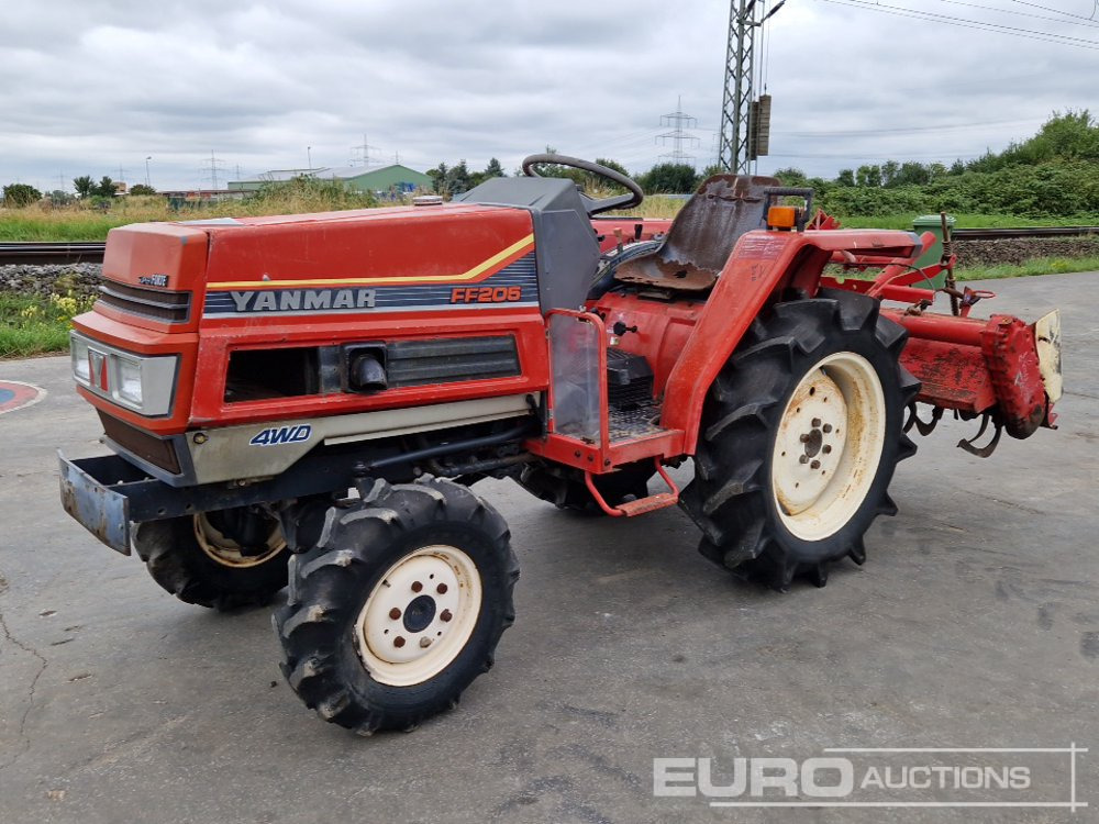 Yanmar FF205D - Mini tractor: foto 1 Yanmar FF205D - Mini tractor: foto 1