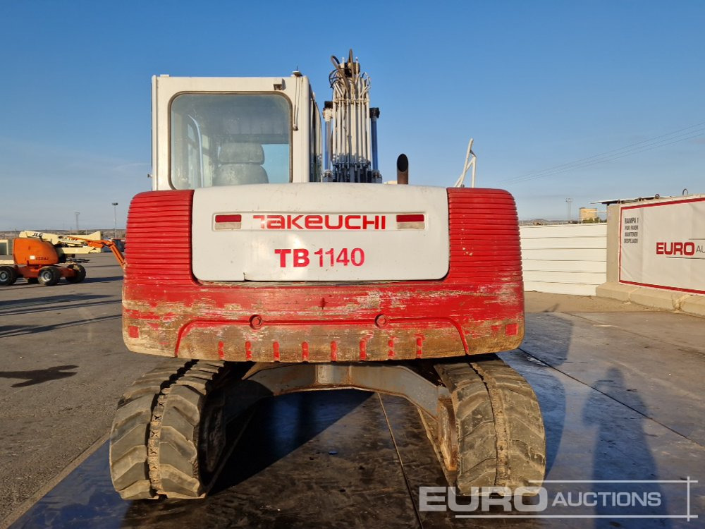 2007 Takeuchi TB1140 - Excavadora de cadenas: foto 4 2007 Takeuchi TB1140 - Excavadora de cadenas: foto 4