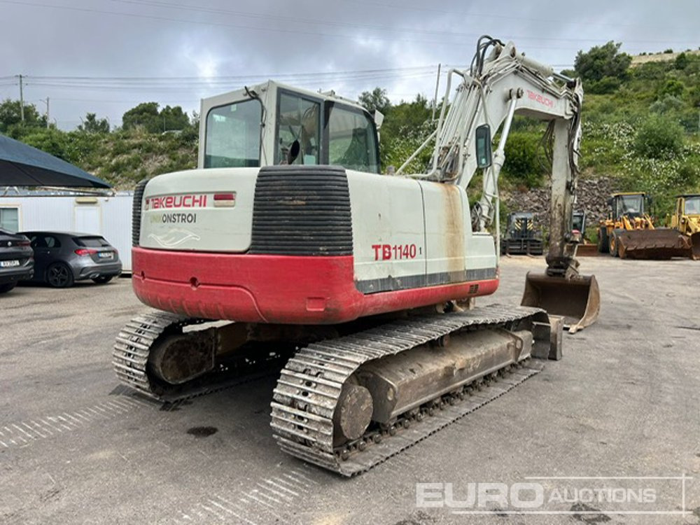 2011 Takeuchi TB1140 - Excavadora de cadenas: foto 5 2011 Takeuchi TB1140 - Excavadora de cadenas: foto 5