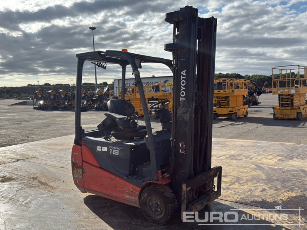 Carretilla elevadora eléctrica 2015 Toyota 8FBET18: foto 7 Carretilla elevadora eléctrica 2015 Toyota 8FBET18: foto 7