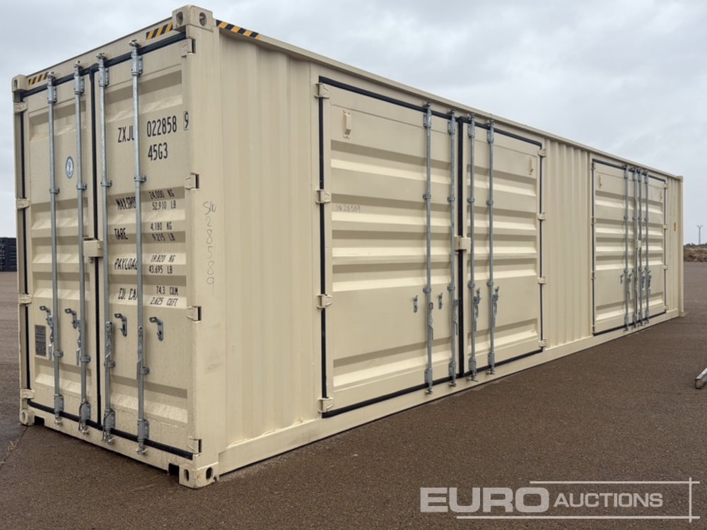 2025 40' x 8' High Cube Container, 4 Side Doors, 1 End Door - Contenedor marítimo: foto 1 2025 40' x 8' High Cube Container, 4 Side Doors, 1 End Door - Contenedor marítimo: foto 1