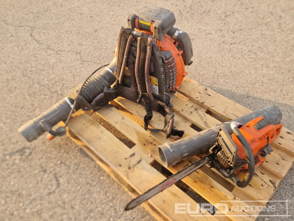 Husqvarna 562XP Gasoline Chainsaw, 580BTS Backpack Leaf Blower - Equipo de construcción: foto 2 Husqvarna 562XP Gasoline Chainsaw, 580BTS Backpack Leaf Blower - Equipo de construcción: foto 2