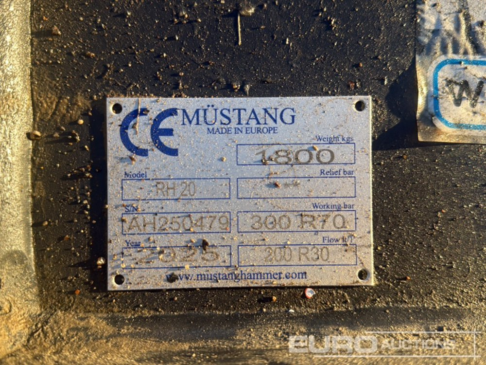 2025 Mustang RH20 - Implemento para Excavadora: foto 5 2025 Mustang RH20 - Implemento para Excavadora: foto 5