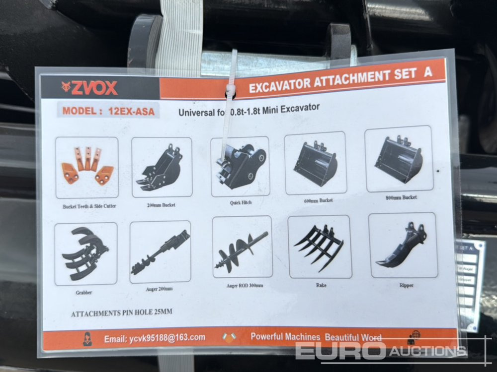 Unused 2025 Zvox 12EX-ASA - Implemento para Excavadora: foto 5 Unused 2025 Zvox 12EX-ASA - Implemento para Excavadora: foto 5