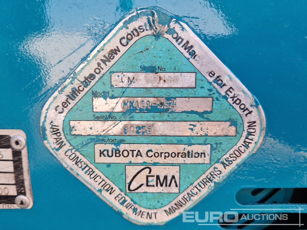 Miniexcavadora Kubota KX161-3SZ: foto 41