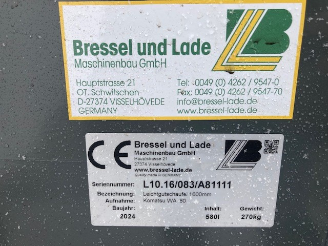 Bressel und Lade LG 1,60mtr - Cargador frontal para tractor: foto 2 Bressel und Lade LG 1,60mtr - Cargador frontal para tractor: foto 2