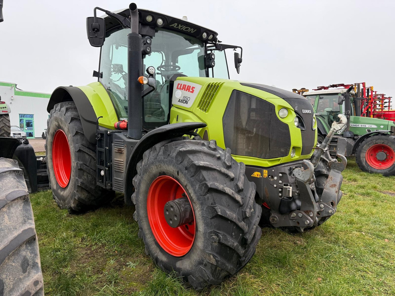 Claas Axion 850 C-Matic - Tractor: foto 1 Claas Axion 850 C-Matic - Tractor: foto 1