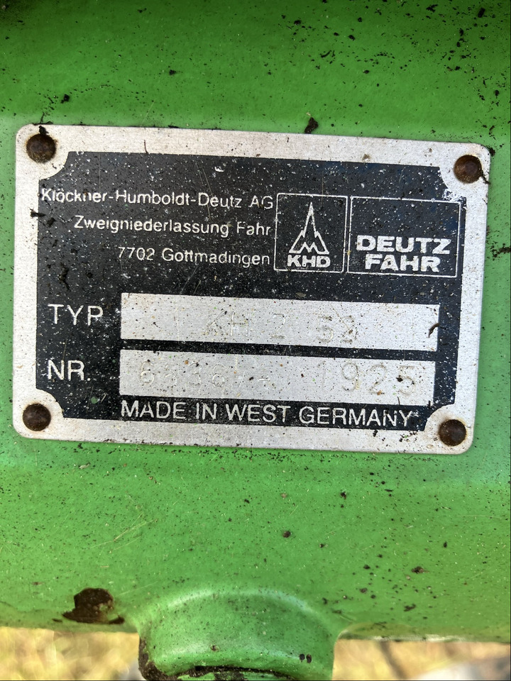 Deutz-Fahr KH 252 - Henificadora: foto 2 Deutz-Fahr KH 252 - Henificadora: foto 2