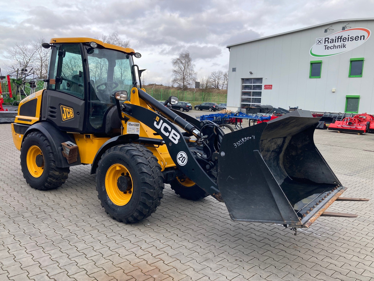 Cargadora JCB Radlader Typ 409: foto 8