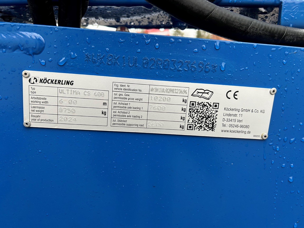 Köckerling Ultima CS 600 - Sembradora: foto 3 Köckerling Ultima CS 600 - Sembradora: foto 3