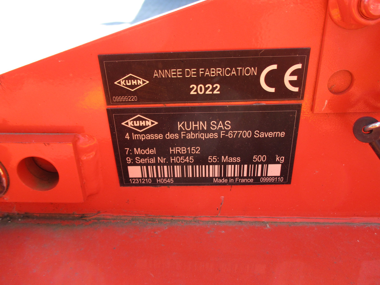 Kuhn Kreiselegge HRB 152 - Equipo para trabajo del suelo: foto 2 Kuhn Kreiselegge HRB 152 - Equipo para trabajo del suelo: foto 2