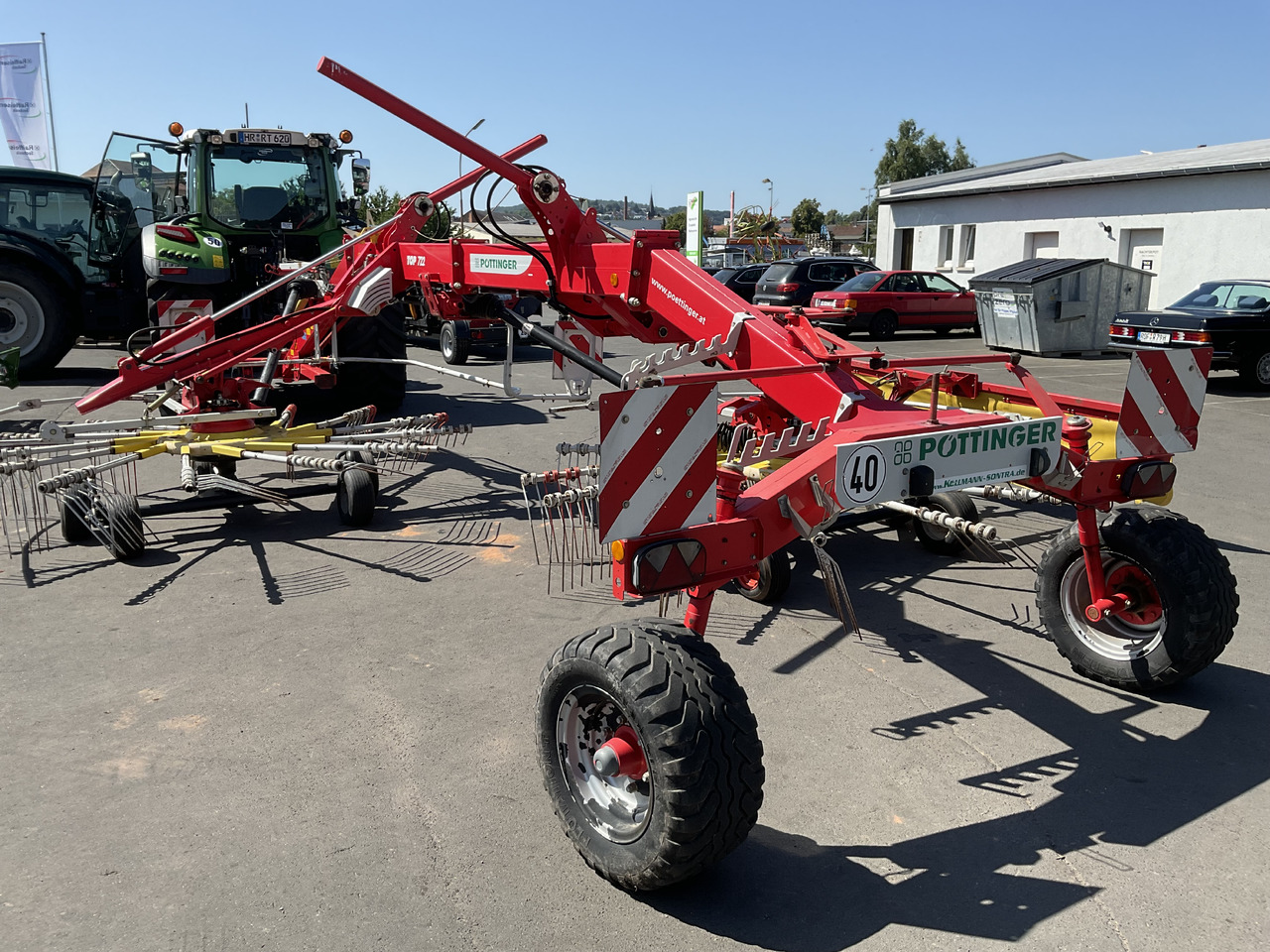 Pöttinger Top 722 Seitenschwader - Henificadora: foto 2 Pöttinger Top 722 Seitenschwader - Henificadora: foto 2