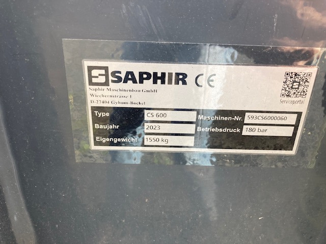 Saphir ClearStar 600 Strohstriegel - Grada: foto 2 Saphir ClearStar 600 Strohstriegel - Grada: foto 2