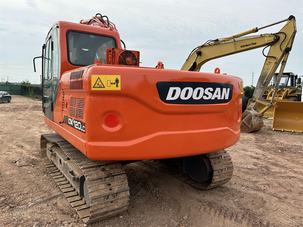 DOOSAN DX120 - Excavadora de cadenas: foto 4 DOOSAN DX120 - Excavadora de cadenas: foto 4
