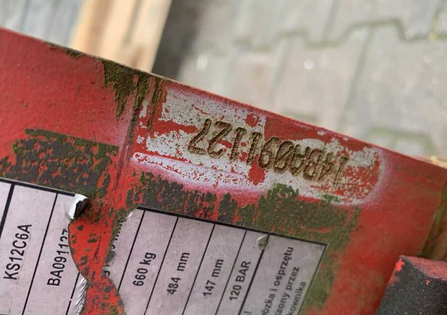 Pinza para Equipo de manutención Auramo KS12C6A, Kartonklammer: foto 7