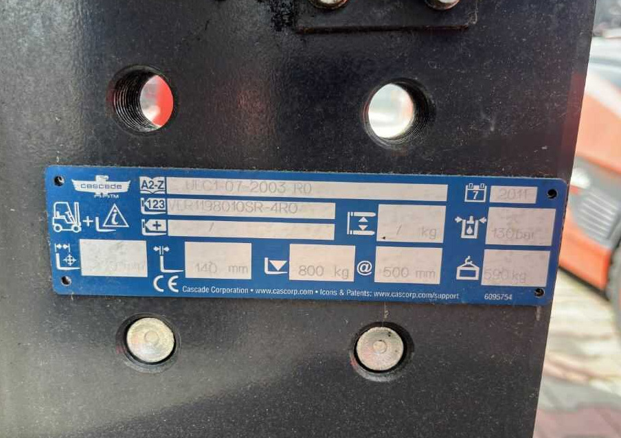 Pinza para Equipo de manutención Cascade UEC-07-2003 R0, Kartonklammer: foto 6