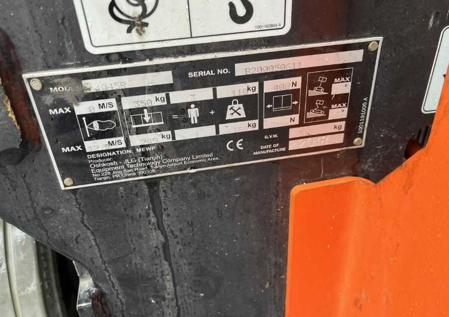 JLG 4045R - Plataforma de tijeras: foto 4 JLG 4045R - Plataforma de tijeras: foto 4