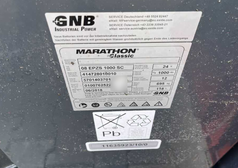 Carretilla elevadora eléctrica Linde E15-02: foto 8