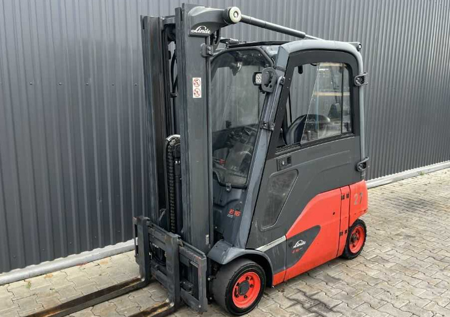 Linde E16P-02 - Carretilla elevadora eléctrica: foto 1 Linde E16P-02 - Carretilla elevadora eléctrica: foto 1
