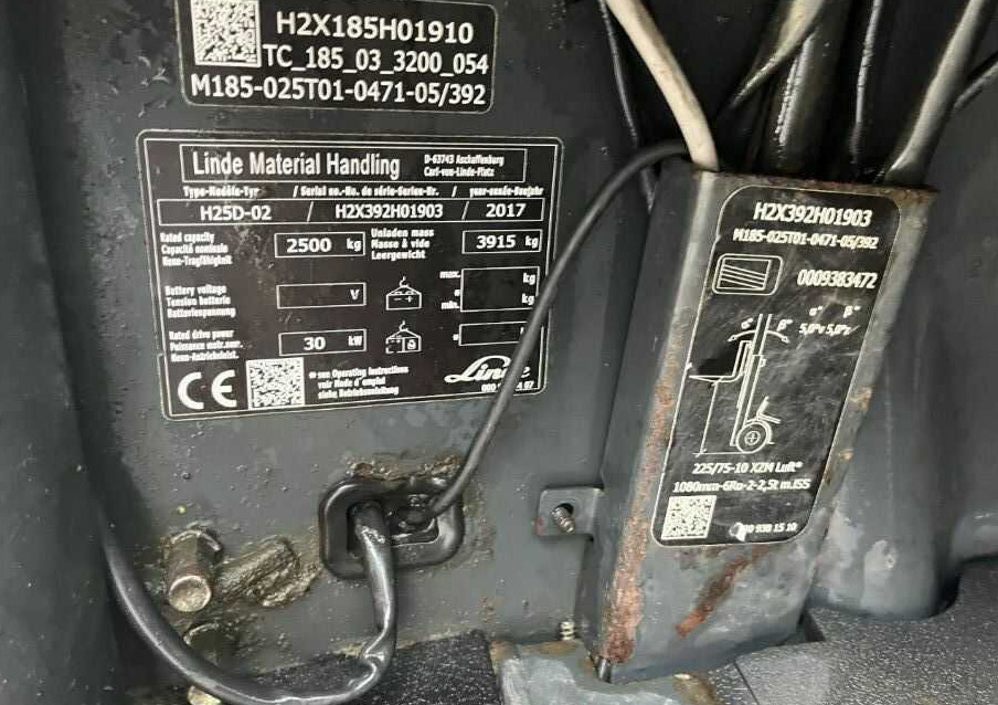 Linde H25D-02 - Carretilla elevadora diésel: foto 4 Linde H25D-02 - Carretilla elevadora diésel: foto 4